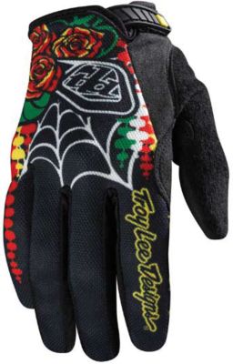 2012 TROY LEE DESIGNS WOMEN'S ACE GLOVES - VOODOO - 