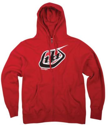 2012 TROY LEE DESIGNS ORIGINAL LOGO ZIP HOODY - ATV Mens Casual
