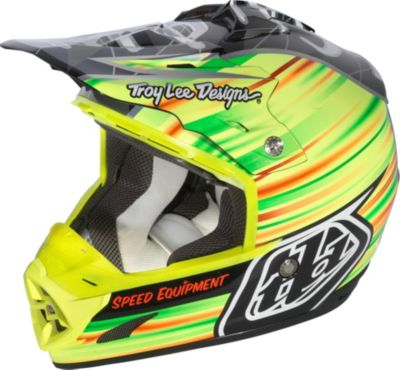 2013 TROY LEE DESIGNS SE3 HELMET - MC / MONSTER - Dirt Bike Motocross Helmets