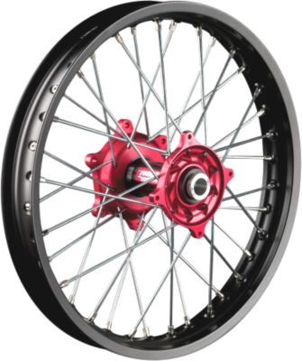 TALON FACTORY FRONT WHEEL 1.60X21 - RED/BLACK - 