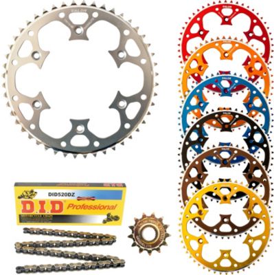 TALON CHAIN AND SPROCKET KIT - 520 - Maier Radiator Air Scoops/side Panels - Yamaha