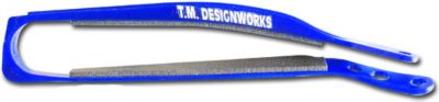 TM 2 STAGE CHAIN RUB PLATE - BLUE - 