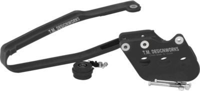 TM DESIGNWORKS BAJA RALLY CHAIN SLIDE-N-GUIDE KIT - BLACK - Dirt Bike Chain Guides And Rollers