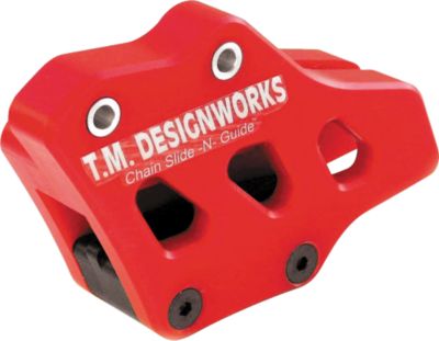 TM DESIGNWORKS FACTORY EDITION 2 REAR CHAIN GUIDE - RED - 