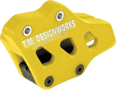 TM DESIGNWORKS FACTORY EDITION 2 REAR CHAIN GUIDE - YELLOW - 