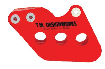 TM DESIGNWORKS REAR CHAIN SLIDE-N-GUIDE - RED - 