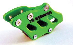 TM DESIGNWORKS REAR CHAIN SLIDE-N-GUIDE - GREEN - 