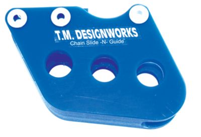 TM DESIGNWORKS REAR CHAIN SLIDE-N-GUIDE - BLUE - 