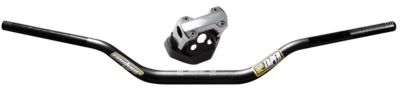 TRAIL TECH BAR CLAMP WITH PRO TAPER CONTOUR HANDLEBAR COMBO - 