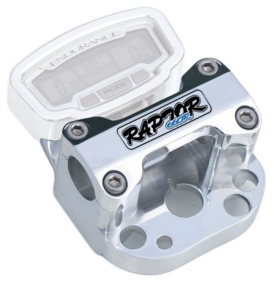 TRAIL TECH BAR CLAMP FOR OVERSIZE 1-1/8 BARS WITH LOGO - 