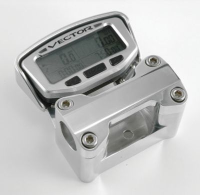TRAIL TECH DASHBOARD BAR MOUNT FOR VAPOR/VECTOR COMPUTER - OVERSIZE 1-1/8 BARS - 