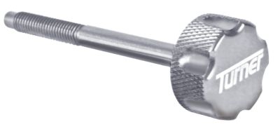 TURNER BILLET AIR FILTER BOLT - SILVER
