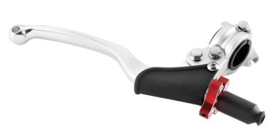  Turner Adjust On The Fly Clutch Lever &amp; Perch With Hot Start - Silver