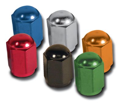 TURNER VALVE STEM CAPS - ALUMINUM