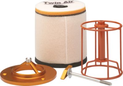 TWIN AIR FILTER WITH CAGE - Utility ATV Intake