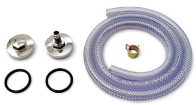 TWO BROTHERS CHROME BREATHER PIPE & COVER - 