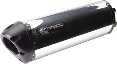 TWO BROTHERS M-2 BLACK SERIES SLIP-ON EXHAUST - ALUMINUM DUAL - 