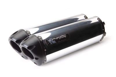 TWO BROTHERS M-2 BLACK SERIES SLIP-ON EXHAUST - ALUMINUM - 