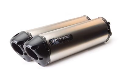 TWO BROTHERS M-2 BLACK SERIES SLIP-ON EXHAUST - TITANIUM - 