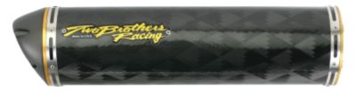 TWO BROTHERS M-2 V.A.L.E. SLIP ON EXHAUST - CARBON FIBER SINGLE - 