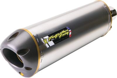 TWO BROTHERS M-2 V.A.L.E. SLIP ON EXHAUST - TITANIUM DUAL - 