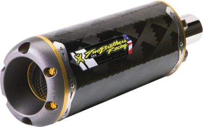 TWO BROTHERS M-2 FULL SYSTEM SHORTY EXHAUST - CARBON FIBER - Two Brothers Parts & Gear