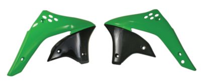 UFO RADIATOR SHROUDS - GREEN - 