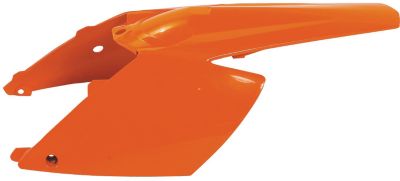 UFO REAR FENDER WITH SIDE PANELS - ORANGE - 2012 Fly Racing Maverik MX Mini Boots Black