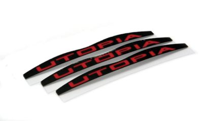 UTOPIA SLAYER CVS MUD FLAP 3 PACK - Dirt Bike Goggle Accessories