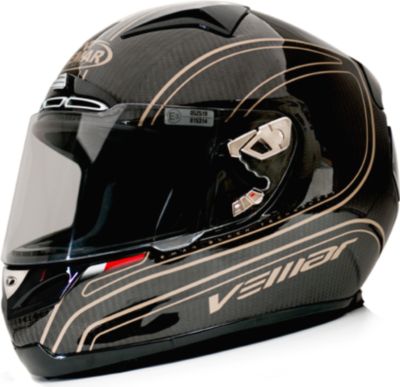 VEMAR ECLIPSE CARBON FIBER HELMET -  Cruiser Full Face 