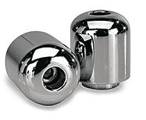 VORTEX BAR END SLIDERS - CHROME - EVS Glider Elbow Guards