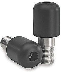  Vortex Bar End Sliders - Black