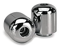 VORTEX AFTERMARKET BAR END SLIDERS - CHROME