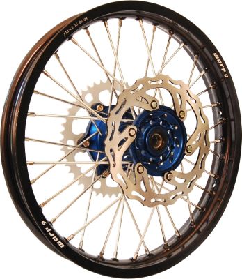 WARP 9 COMPLETE REAR WHEEL 2.15x19 - BLUE/BLACK - 
