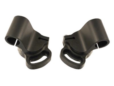 WOODCRAFT 37MM CLIP-ON TOWERS -  Motorcycle Clip Ons 