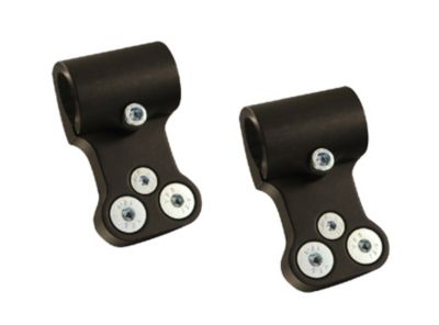 WOODCRAFT REPLACEMENT RISER SET FOR WOODCRAFT CLIP-ONS -  Motorcycle Clip Ons 
