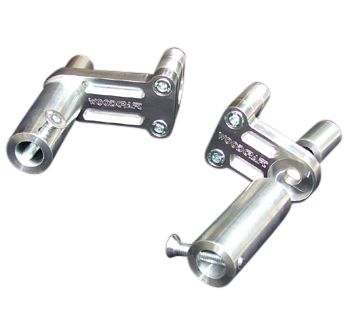 WOODCRAFT UNDER BODYWORK FRAME SLIDER KIT -  Motorcycle Frame Sliders 