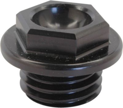 WORKS CONNECTION OIL FILLER PLUG - BLACK - ATV Oil Filler And Drain Plugs