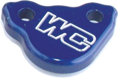 WORKS CONNECTION REAR BRAKE RESERVOIR CAP - BLUE - 