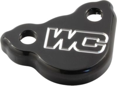 WORKS CONNECTION REAR BRAKE RESERVOIR CAP - BLACK
