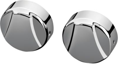 WILLIE & MAX SHOWSTOPPER FRONT AXLE COVER SET - Cruiser Tire And Wheel Accessories
