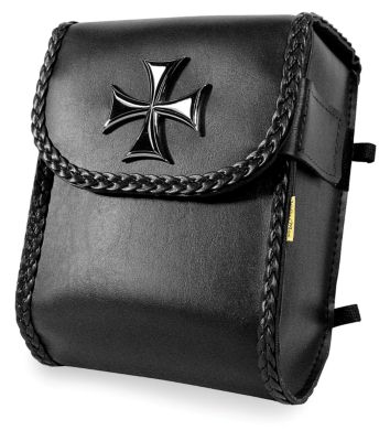 WILLIE & MAX MALTESE CROSS SISSY BAR BAG -  Cruiser Luggage And Racks 