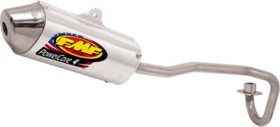 FMF POWERCORE 4 COMPLETE EXHAUST WITH SPARK ARRESTOR - 4-STROKE - 4-Stroke Dirt Bike Exhaust Systems 