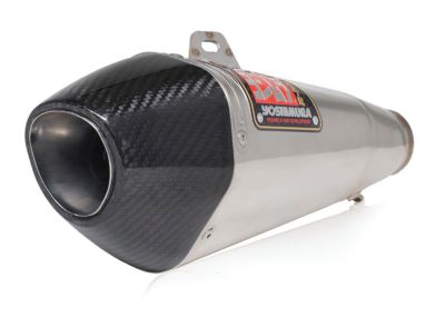 YOSHIMURA R-55 FULL SYSTEM EXHAUST - STAINLESS STEEL WITH CARBON FIBER END CAP