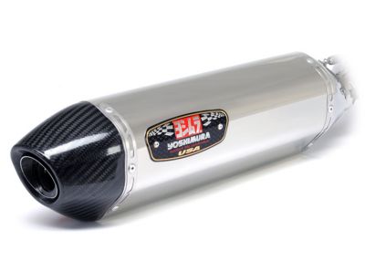 YOSHIMURA R-77 FULL SYSTEM EXHAUST - STAINLESS STEEL W/CARBON TIP