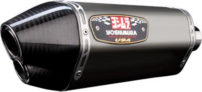 YOSHIMURA R-77D DUAL OUTLET 3/4 SYSTEM EXHAUST - TITANIUM - 