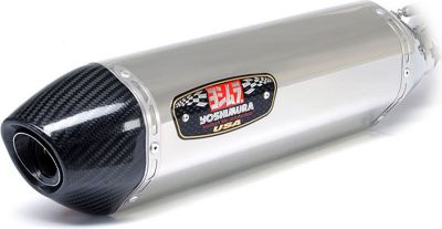  Yoshimura R-77 Full System Exhaust - Stainless Steel With Carbon Fiber End Cap