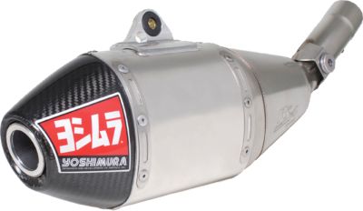 YOSHIMURA RS-4 COMP SERIES FULL SYSTEM EXHAUST - Motion Pro Clutch Lever - Polished
