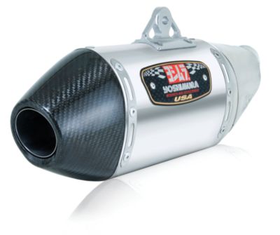 YOSHIMURA RS-4 SLIP-ON EXHAUST - STAINLESS STEEL WITH CARBON FIBER END CAP - Go Pro Quick Release Hd Housing