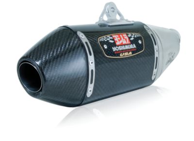 YOSHIMURA RS-4 SLIP-ON EXHAUST - CARBON FIBER - ITP T-9 Gp Rear Wheel - 10x8 3b+5n Black